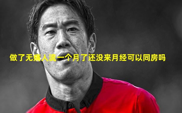 做了无痛人流一个月了还没来月经可以同房吗